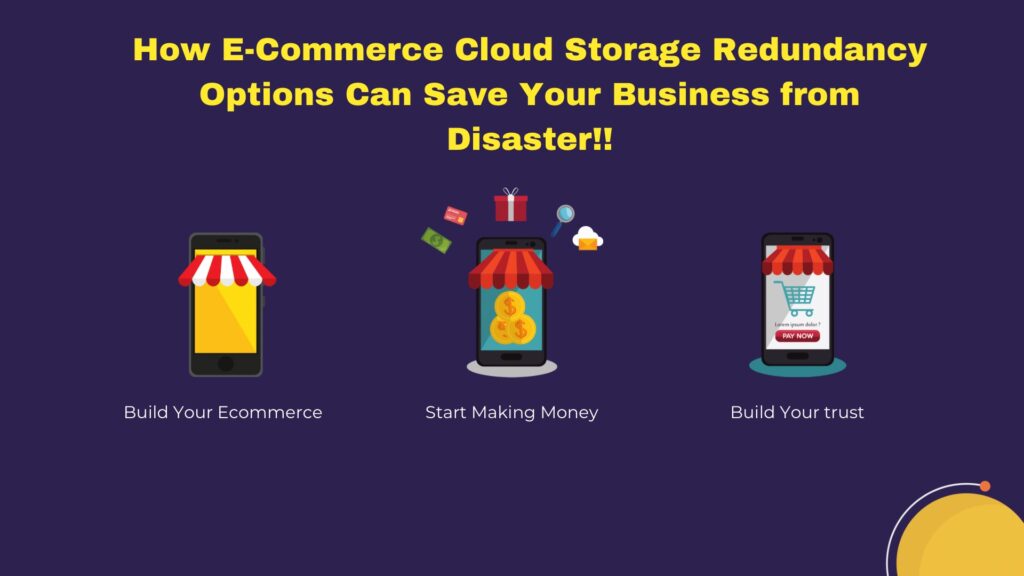 E-commerce cloud storage redundancy options