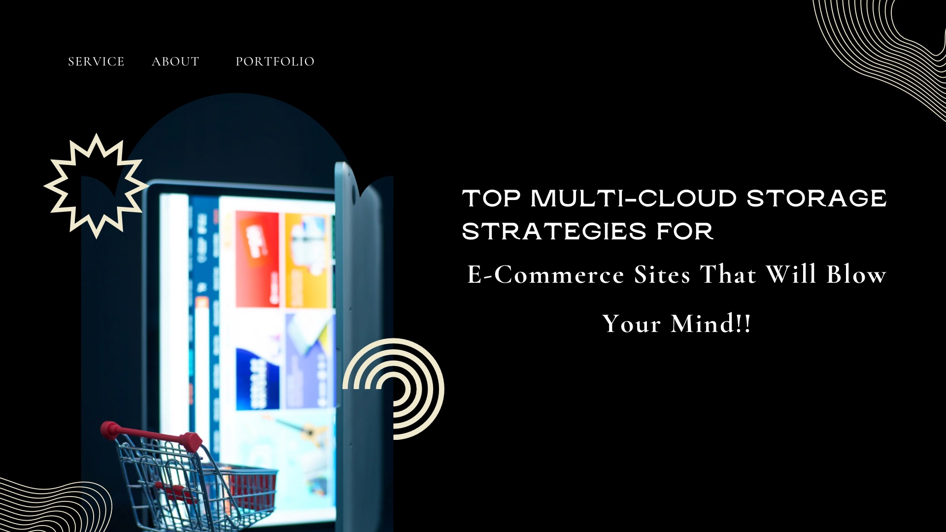 Multi-cloud storage strategies for e-commerce sites