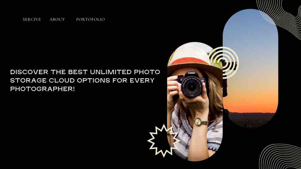 Unlimited photo storage cloud